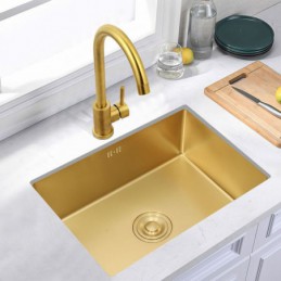 Kuchyňský dřez Nano Gold s...